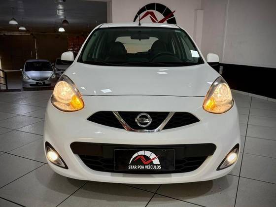 NISSAN MARCH 1.0 SV 12V FLEX 4P MANUAL NISSAN MARCH 1.0 SV 12V FLEX 4P MANUAL